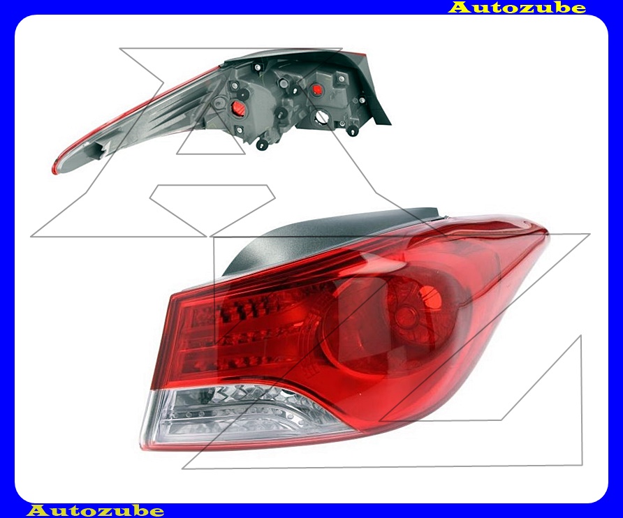 Hátsó lámpa jobb külső (foglalat nélkül) /RENDELÉSRE/ Hátsó lámpa jobb külső (foglalat nélkül) /RENDELÉSRE/