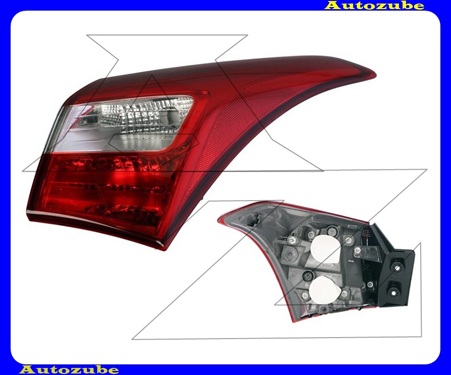 Hátsó lámpa jobb külső Hátsó lámpa jobb külső