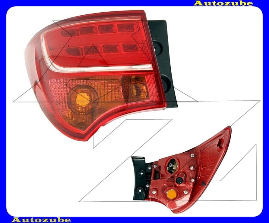 Hátsó lámpa bal külső Hátsó lámpa bal külső