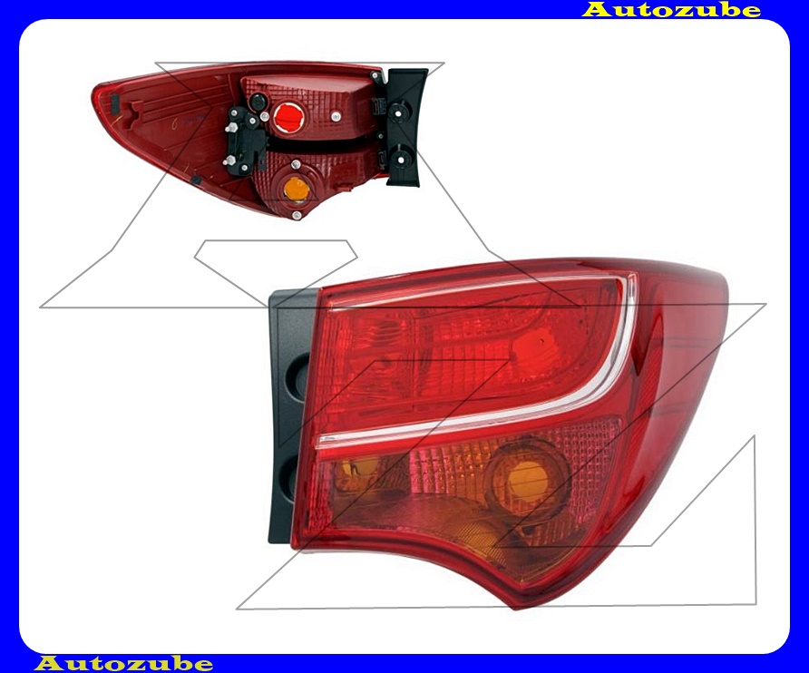 Hátsó lámpa jobb külső Hátsó lámpa jobb külső