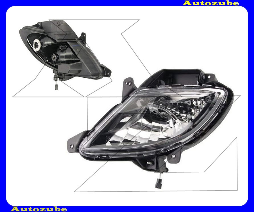 Ködlámpa bal (H27W/2 /P13W) nappali fénnyel {DEPO} Ködlámpa bal (H27W/2 /P13W) nappali fénnyel {DEPO}