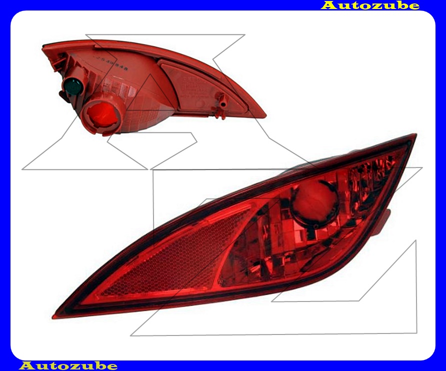 Hátsó ködlámpa jobb (lökhárítóba) /RENDELÉSRE/ Hátsó ködlámpa jobb (lökhárítóba) /RENDELÉSRE/