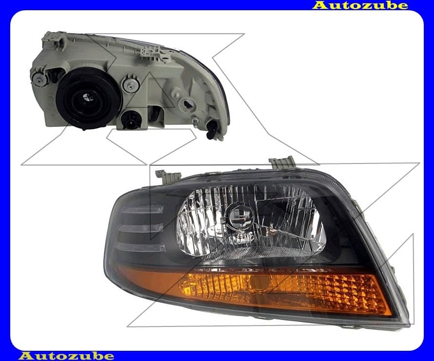 Fényszóró jobb hosszú indexes (H4) (motor nélkül) {DEPO} /RENDELÉSRE/ Fényszóró jobb hosszú indexes (H4) (motor nélkül) {DEPO} /RENDELÉSRE/