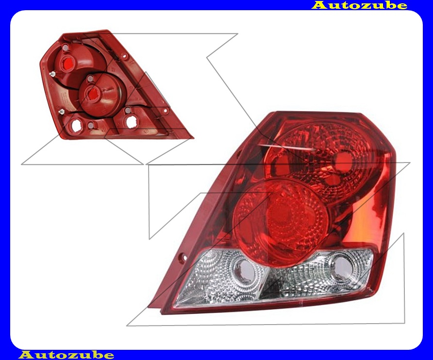 Hátsó lámpa jobb Hátsó lámpa jobb