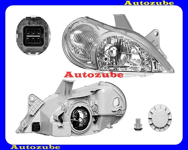 Fényszóró jobb (H4) (motor nélkül) {DEPO} /RENDELÉSRE/ Fényszóró jobb (H4) (motor nélkül) {DEPO} /RENDELÉSRE/