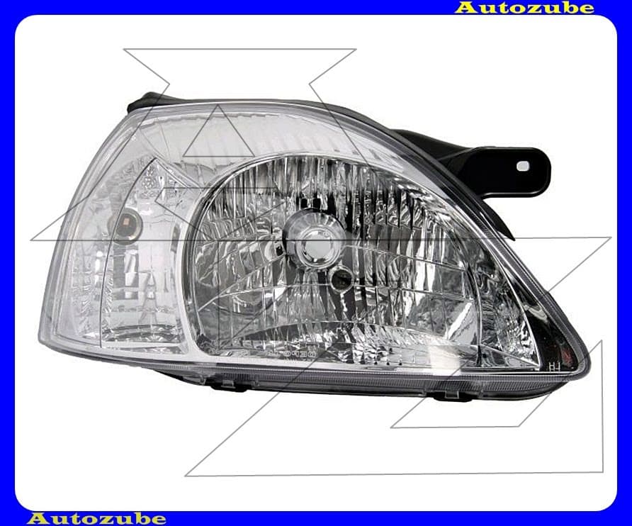 Fényszóró jobb (H4) fehér indexes, manuális {DEPO} Fényszóró jobb (H4) fehér indexes, manuális {DEPO}