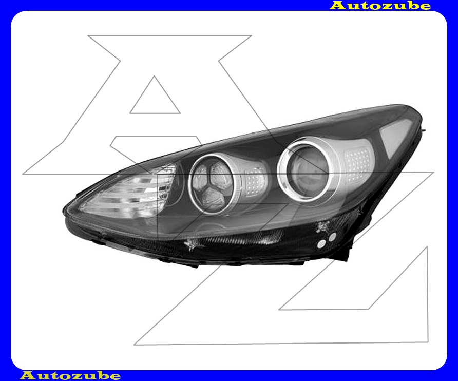 Fényszóró bal (HB3/LED) nappali fénnyel (motor nélkül) DEPO Fényszóró bal (HB3/LED) nappali fénnyel (motor nélkül) DEPO