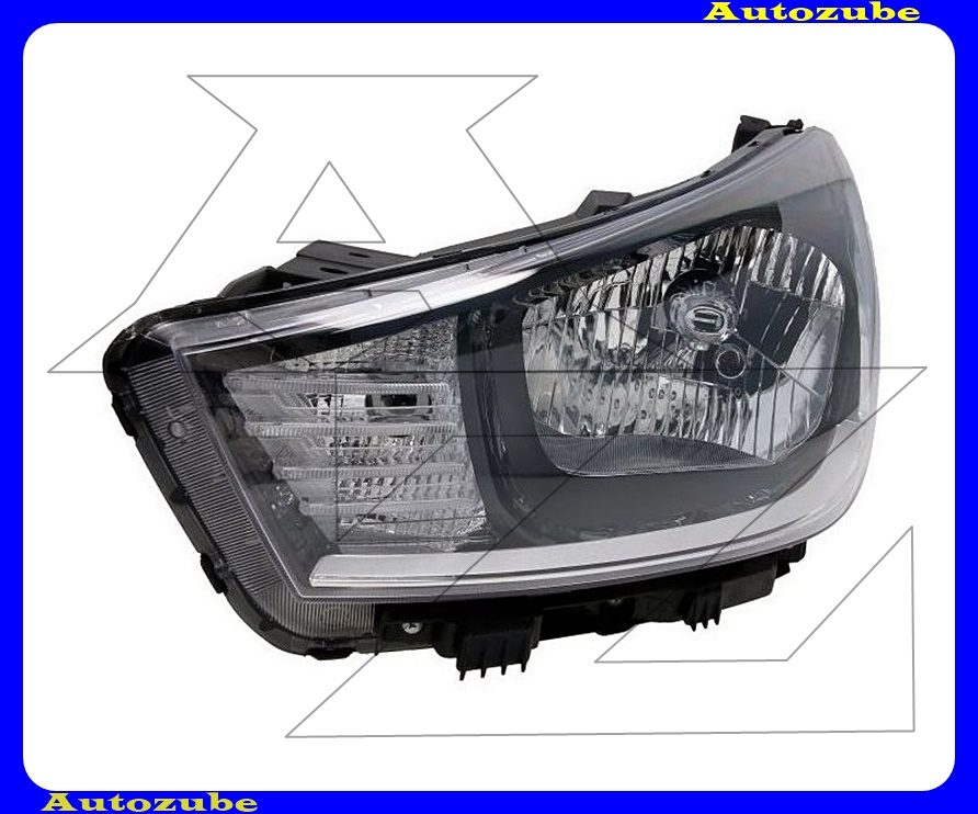 Fényszóró bal (H4) (motor nélkül) {DEPO} Fényszóró bal (H4) (motor nélkül) {DEPO}