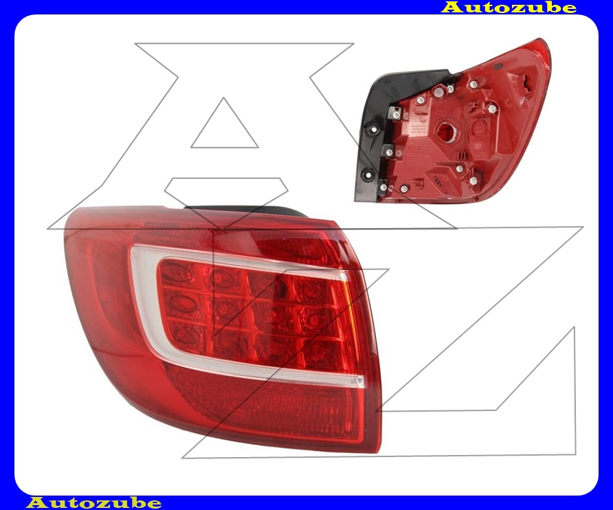 Hátsó lámpa bal külső Hátsó lámpa bal külső