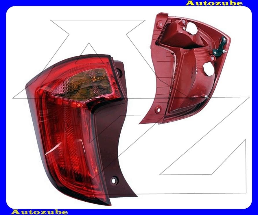 Hátsó lámpa bal (foglalat nélkül) Hátsó lámpa bal (foglalat nélkül)