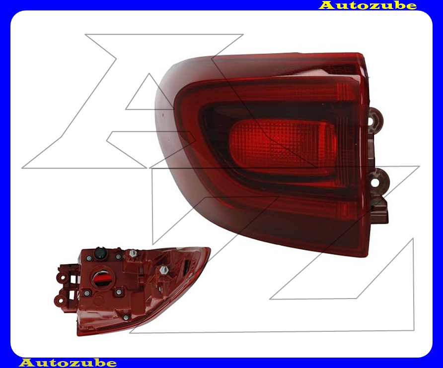 Hátsó lámpa bal külső (foglalat nélkül) Hátsó lámpa bal külső (foglalat nélkül)