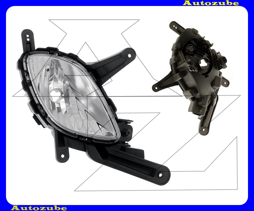 Ködlámpa jobb Ködlámpa jobb
