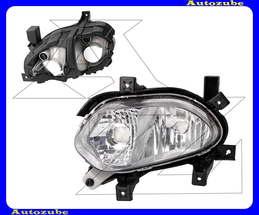 Ködlámpa bal + nappali fény (H8/P21W) {DEPO} Ködlámpa bal + nappali fény (H8/P21W) {DEPO}