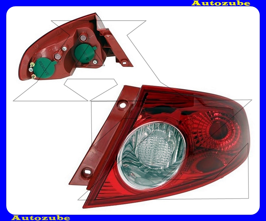 Hátsó lámpa jobb Hátsó lámpa jobb