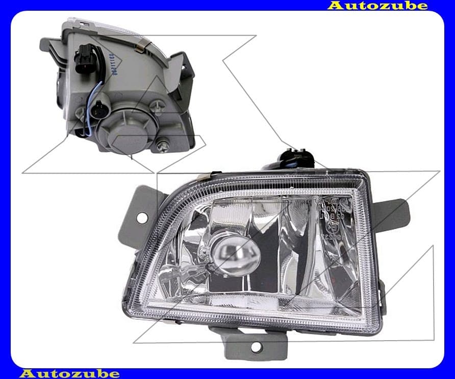 Ködlámpa jobb (H3) (indexlyuk nélküli lökhárítóhoz) {DEPO} Ködlámpa jobb (H3) (indexlyuk nélküli lökhárítóhoz) {DEPO}