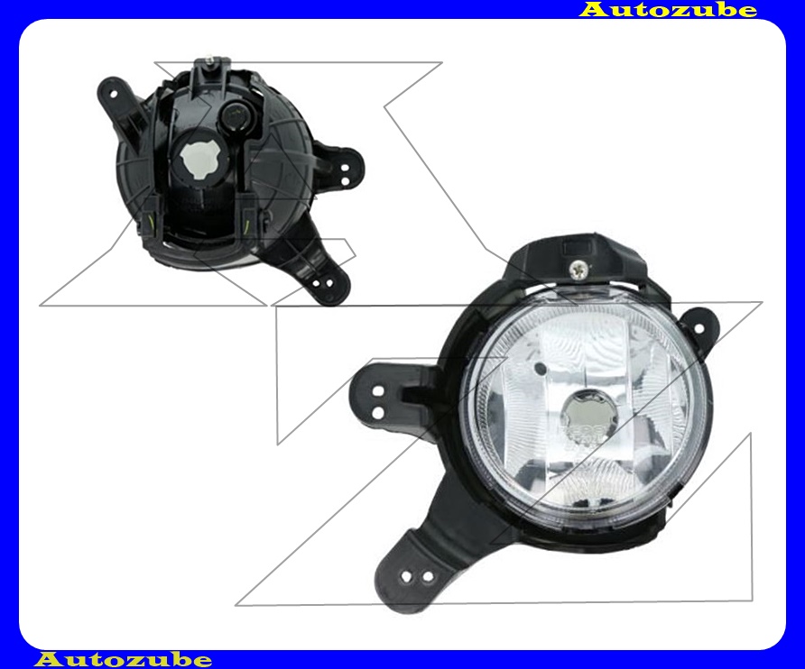 Ködlámpa bal (H8) {DEPO} Ködlámpa bal (H8) {DEPO}