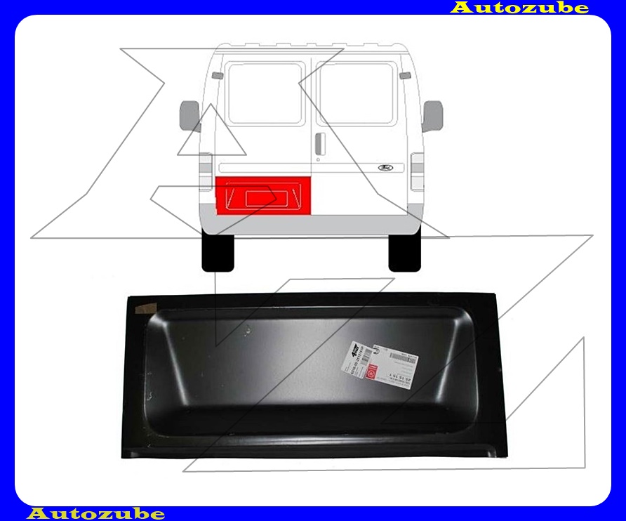 Hátsó ajtóborítás bal Hátsó ajtóborítás bal