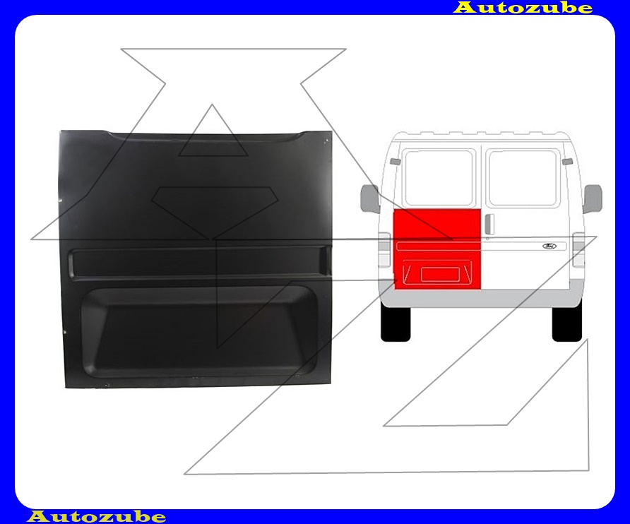 Hátsó ajtóborítás bal Hátsó ajtóborítás bal
