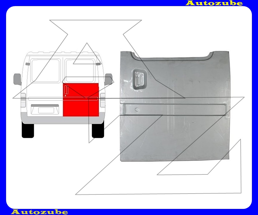 Hátsó ajtóborítás jobb Hátsó ajtóborítás jobb