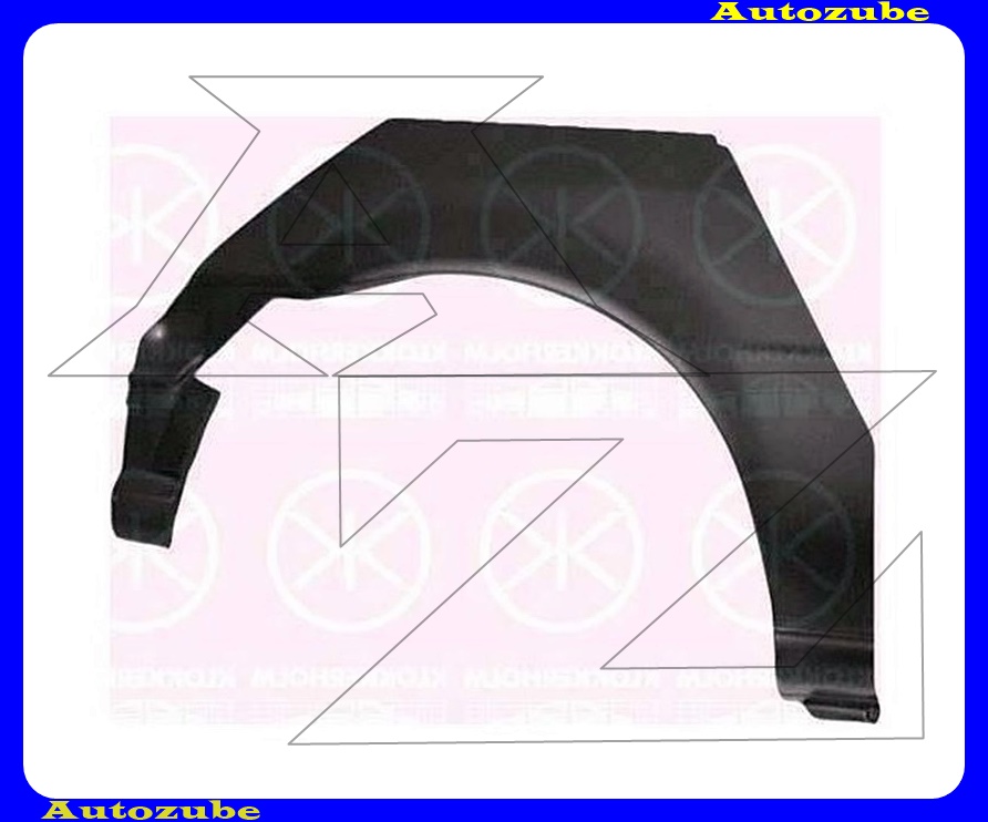 Hátsó sárvédő javítóív jobb Hátsó sárvédő javítóív jobb