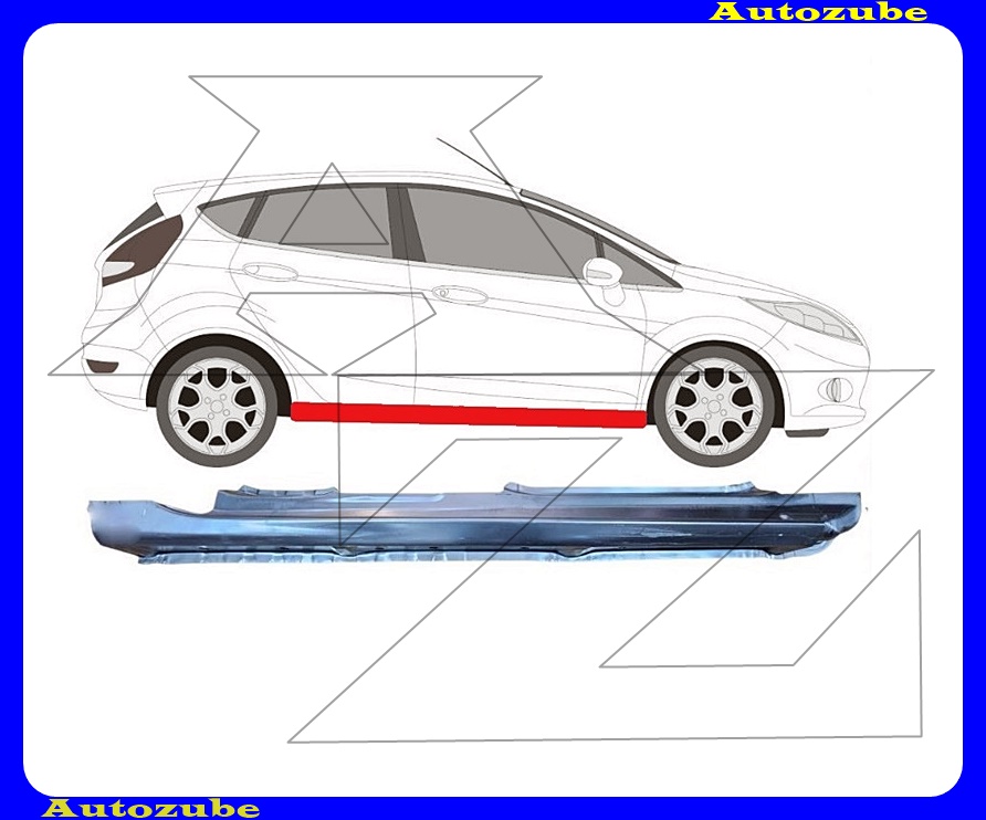 Küszöb jobb Küszöb jobb