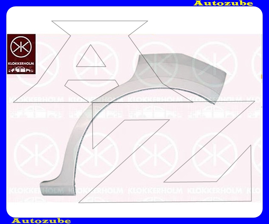 Hátsó sárvédő javítóív bal {KLOKKERHOLM} Hátsó sárvédő javítóív bal {KLOKKERHOLM}
