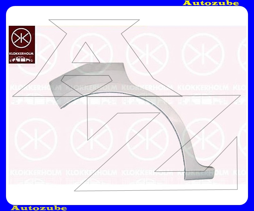Hátsó sárvédő javítóív jobb {KLOKKERHOLM} Hátsó sárvédő javítóív jobb {KLOKKERHOLM}