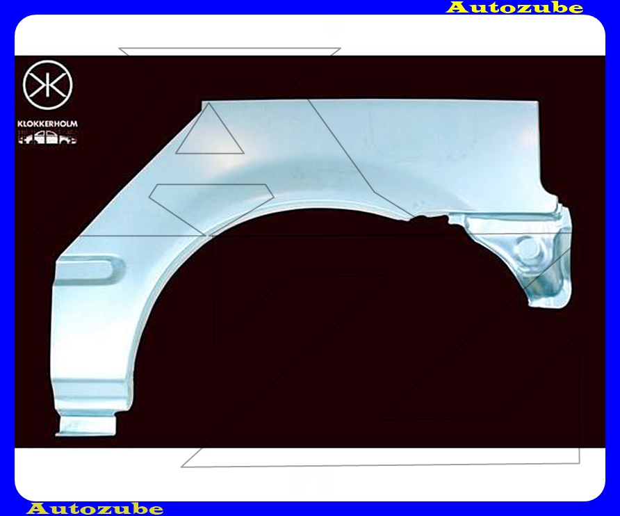 Hátsó sárvédő javítóív bal Hátsó sárvédő javítóív bal