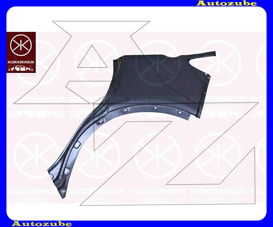 Hátsó sárvédő alsórész bal Hátsó sárvédő alsórész bal