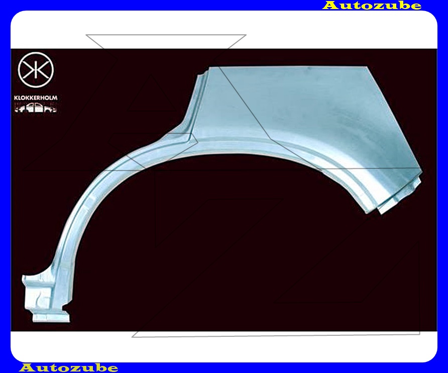Hátsó sárvédő javítóív bal {KLOKKERHOLM} Hátsó sárvédő javítóív bal {KLOKKERHOLM}