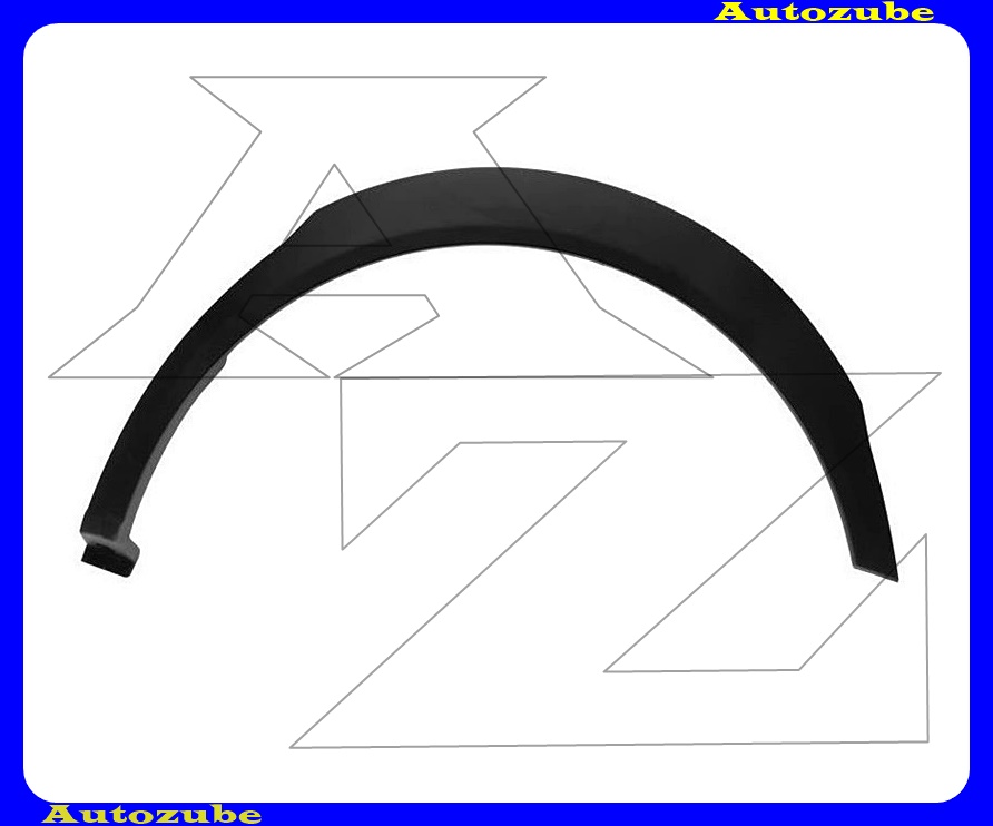 Sárvédőív díszléc bal első fekete Sárvédőív díszléc bal első fekete