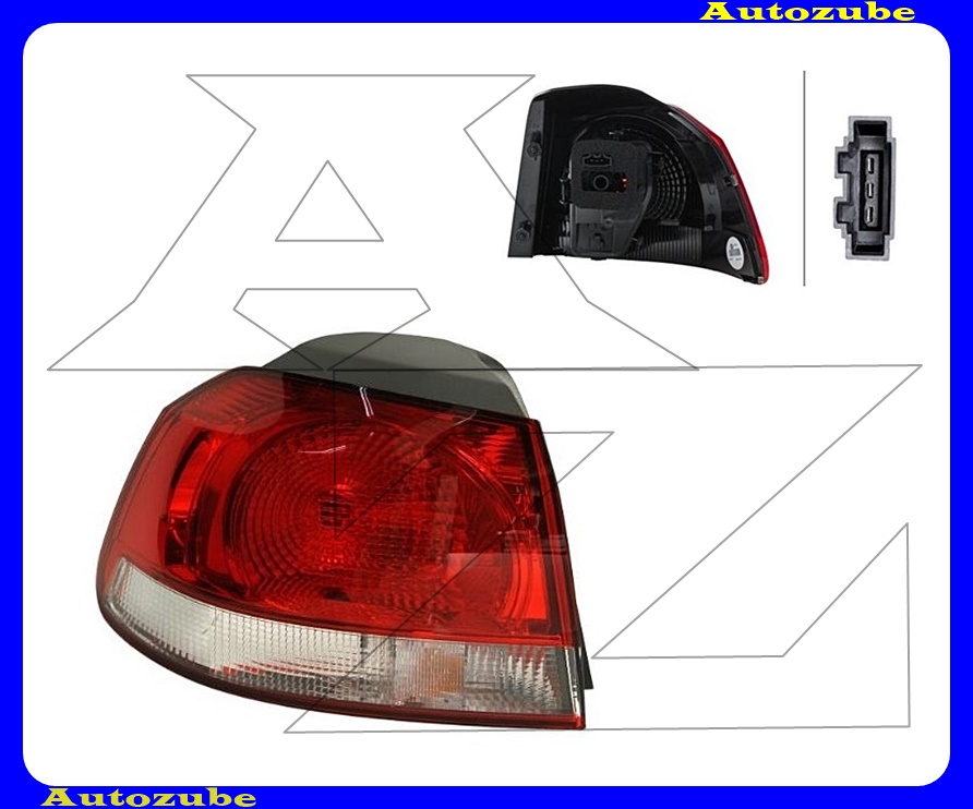 Hátsó lámpa bal külső piros Hátsó lámpa bal külső piros