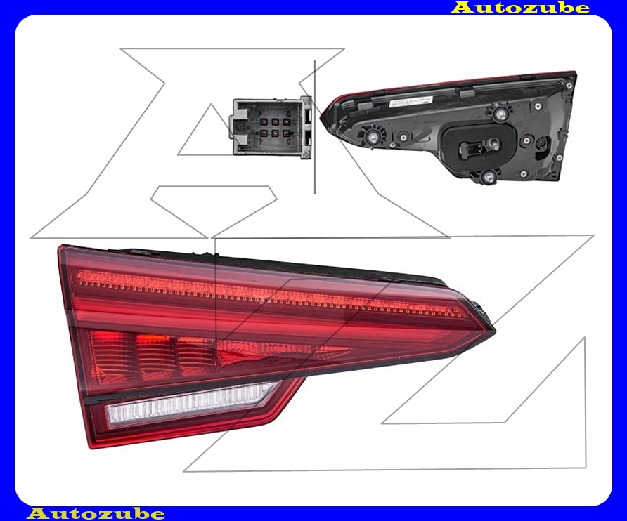 Hátsó lámpa bal belső Hátsó lámpa bal belső