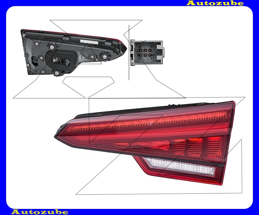Hátsó lámpa jobb belső Hátsó lámpa jobb belső