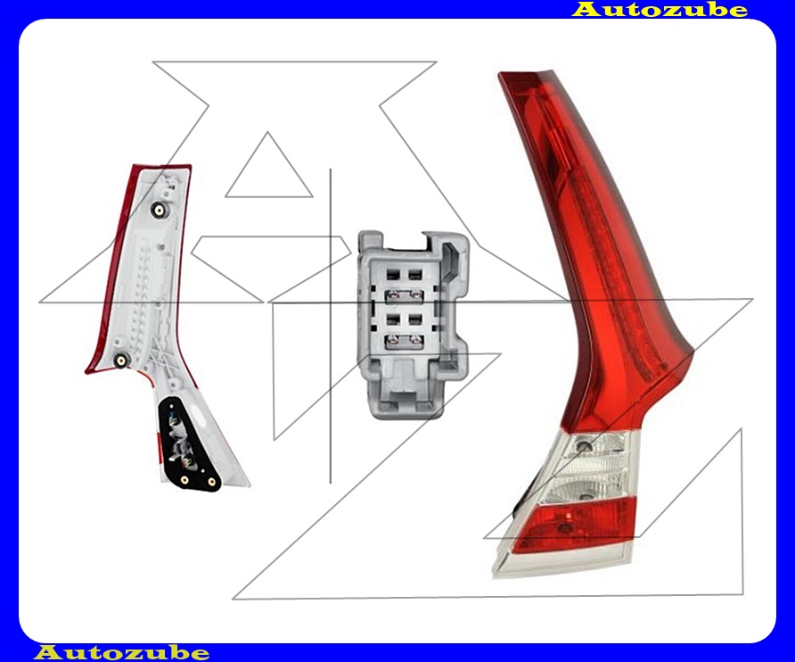 Hátsó lámpa jobb felső Hátsó lámpa jobb felső