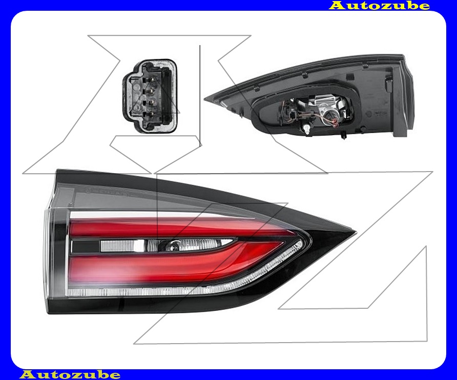 Hátsó lámpa bal belső Hátsó lámpa bal belső