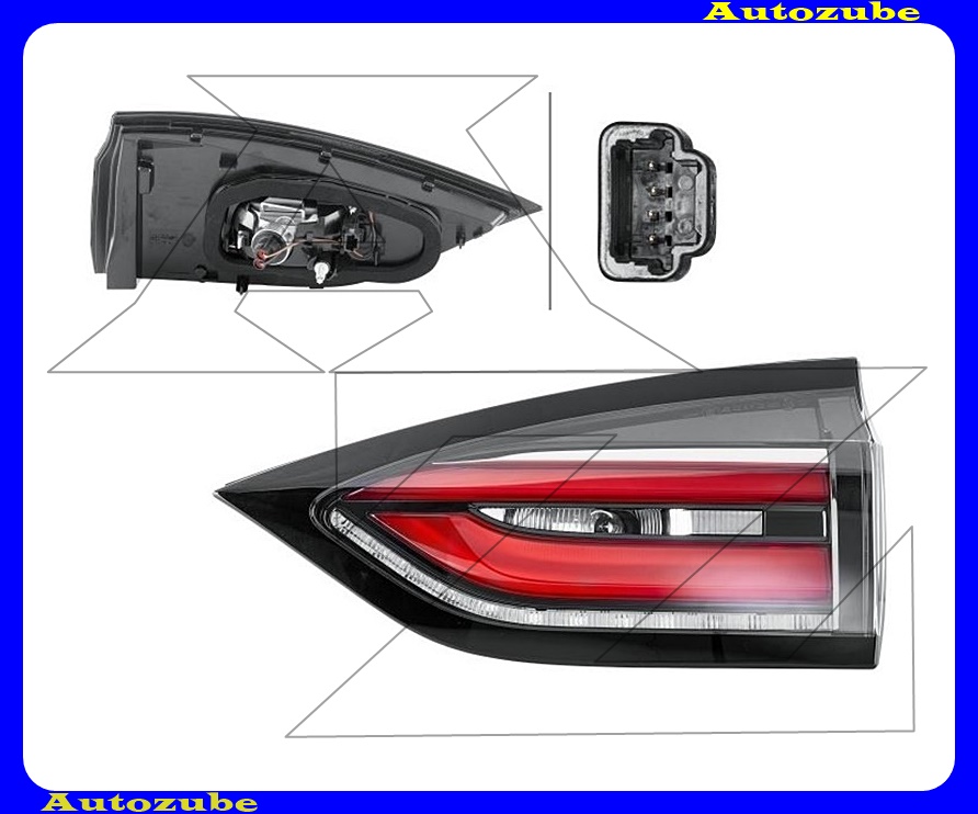 Hátsó lámpa jobb belső Hátsó lámpa jobb belső