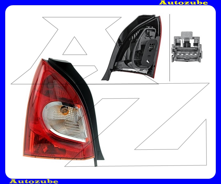 Hátsó lámpa bal külső (foglalattal) {HELLA} Hátsó lámpa bal külső (foglalattal) {HELLA}