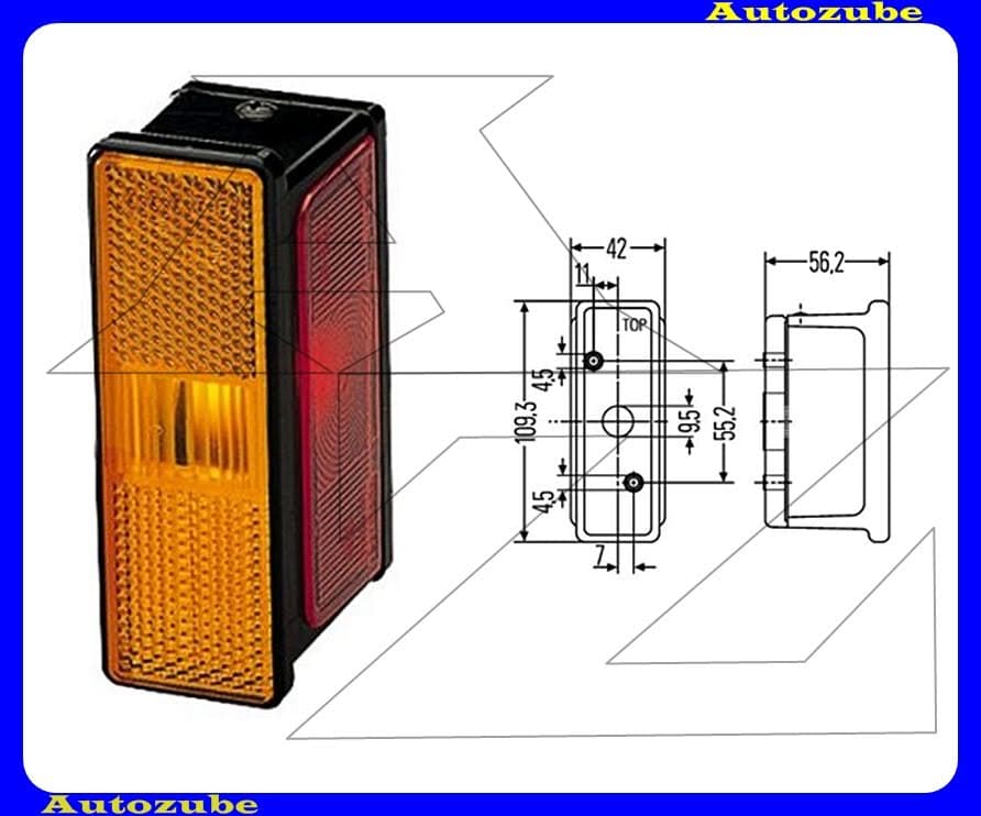 Szélességjelző bal {HELLA} /RENDELÉSRE/ Szélességjelző bal {HELLA} /RENDELÉSRE/