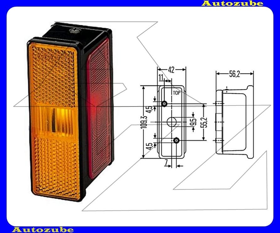 Szélességjelző jobb {HELLA} /RENDELÉSRE/ Szélességjelző jobb {HELLA} /RENDELÉSRE/
