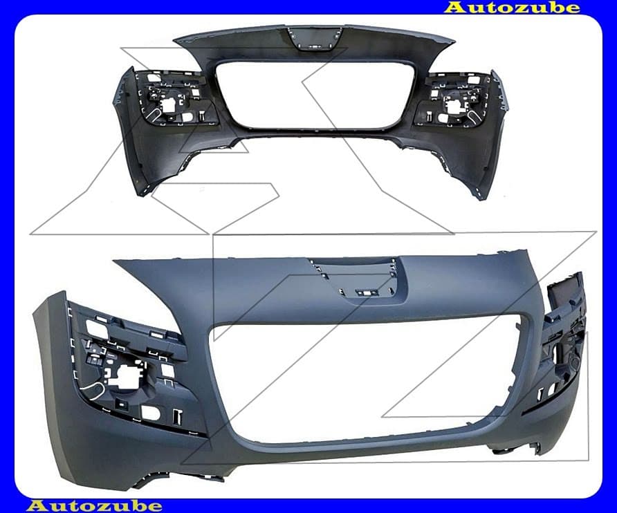 Első lökhárító alapozott Első lökhárító alapozott