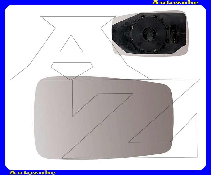 Visszapillantó tükörlap bal, domború-kék (tartólappal) Visszapillantó tükörlap bal, domború-kék (tartólappal)