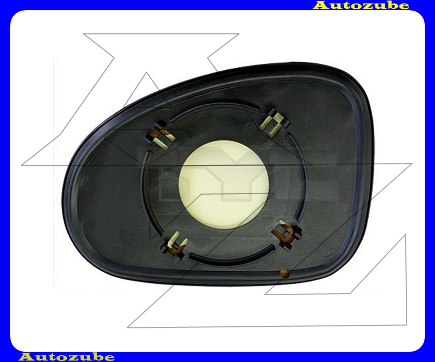 Visszapillantó tükörlap jobb, domború (tartólappal) Visszapillantó tükörlap jobb, domború (tartólappal)