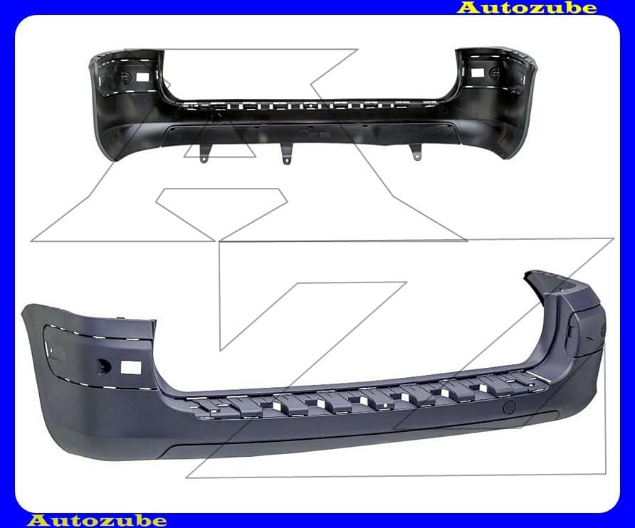 Hátsó lökhárító Hátsó lökhárító