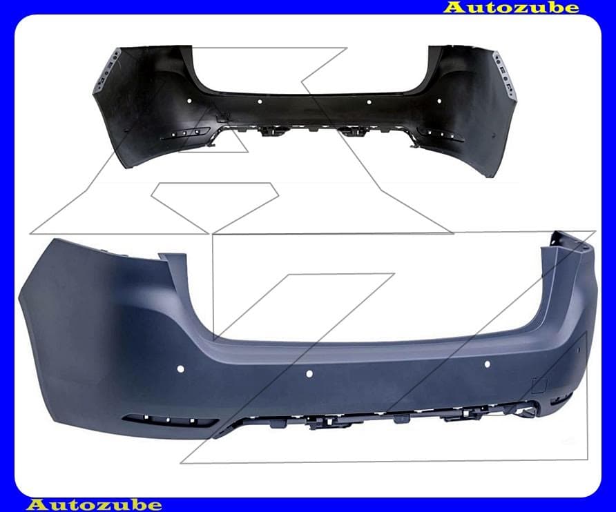 Hátsó lökhárító Hátsó lökhárító