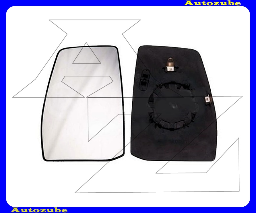 Visszapillantó tükörlap bal felső, domború (tartólappal) Visszapillantó tükörlap bal felső, domború (tartólappal)