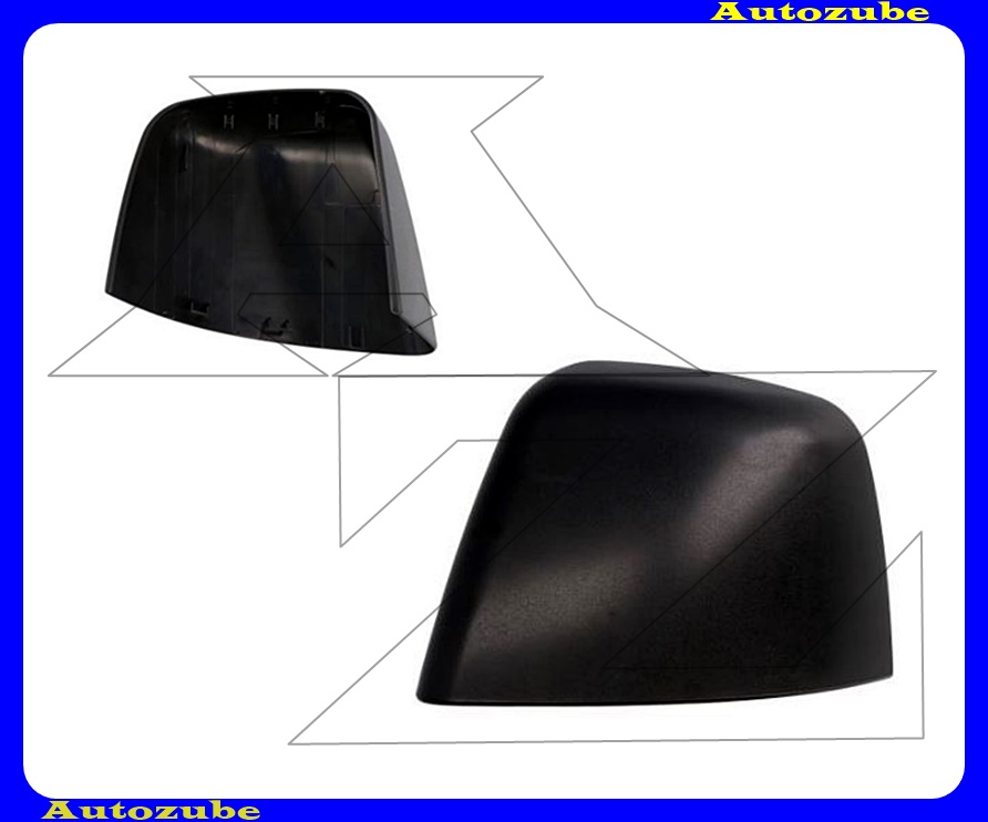 Visszapillantó tükörborítás bal, fekete Visszapillantó tükörborítás bal, fekete