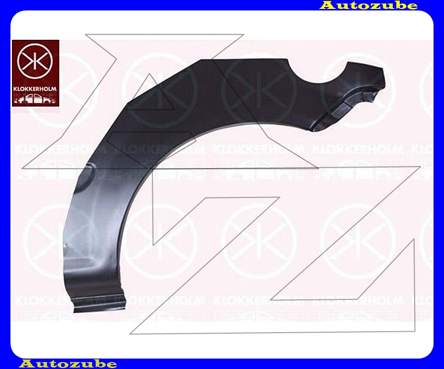 Hátsó sárvédő javítóív bal Hátsó sárvédő javítóív bal