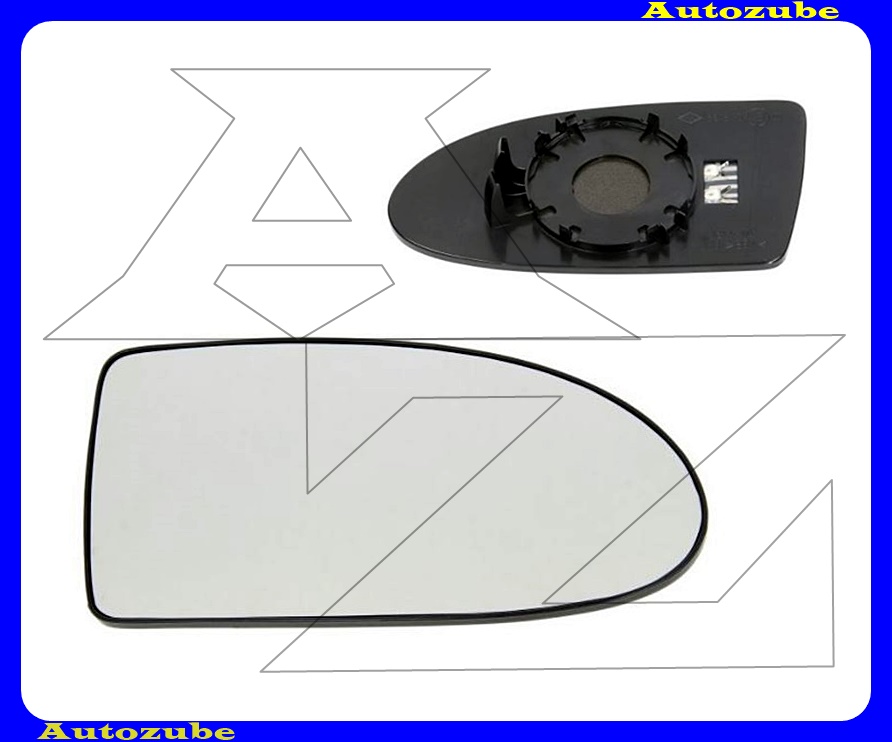 Visszapillantó tükörlap jobb, fűthető-domború (tartólappal) Visszapillantó tükörlap jobb, fűthető-domború (tartólappal)