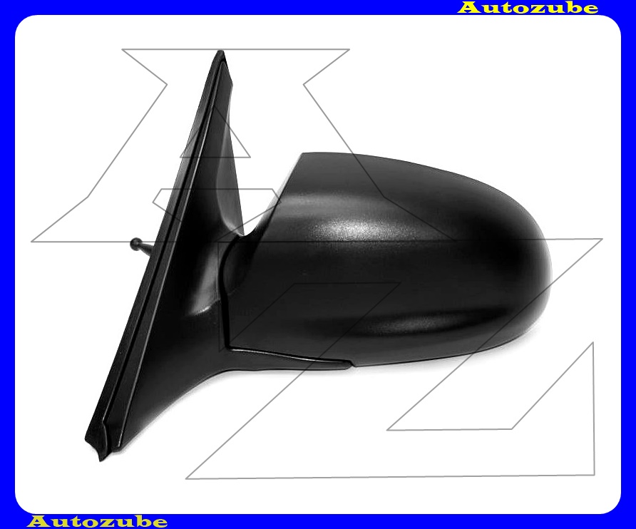 Visszapillantó tükör bal, manuális, domború tükörlappal, fekete borítással /RENDELÉSRE/ Visszapillantó tükör bal, manuális, domború tükörlappal, fekete borítással /RENDELÉSRE/